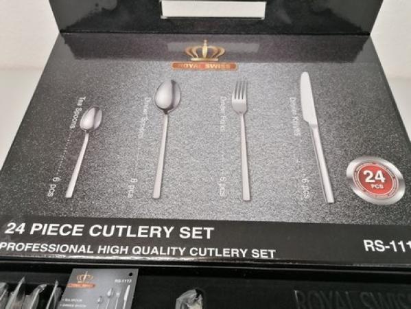 Royal swiss cutlery set 24 online piece